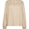 Molly Pintuck Blouse Powder - Co’Couture