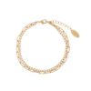 Chain 2 Row Bracelet Gold - Orelia
