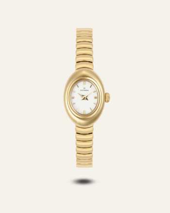 Belle Oval Petite Gold - Mockberg