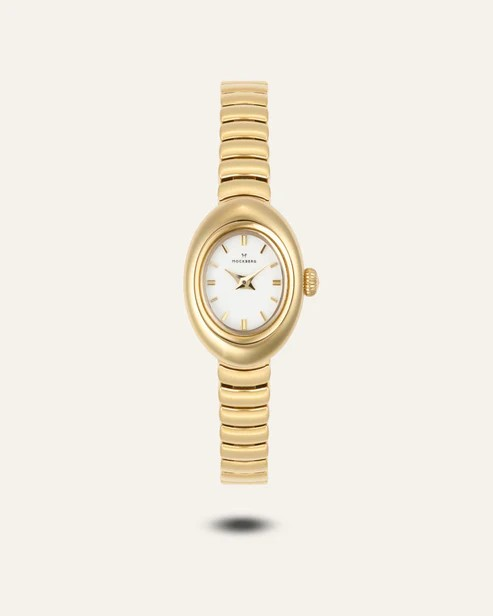 Belle Oval Petite Gold - Mockberg