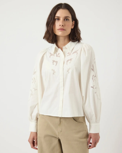 Yaszimia Shirt Star White - Yas