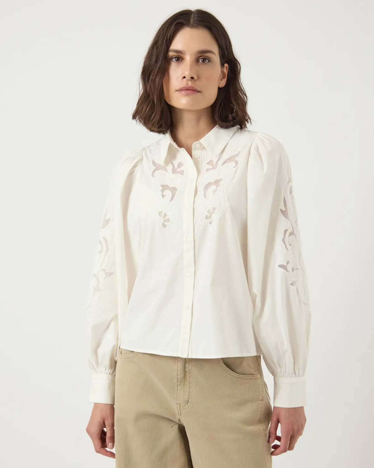 Yaszimia Shirt Star White - Yas
