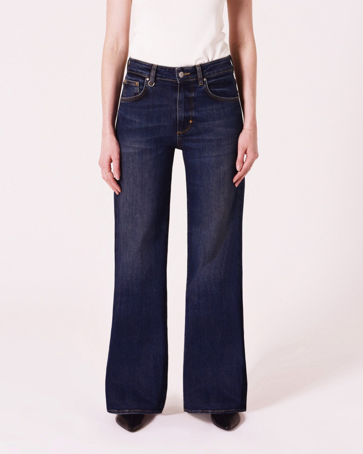Eva Wide Revery Mid Vintage Indigo - Neuw