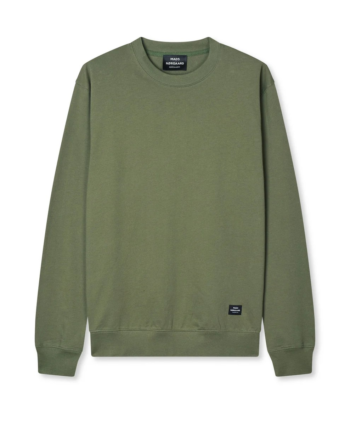 Light Terry Asker Sweat Four Leaf Clover - Mads Nørgaard