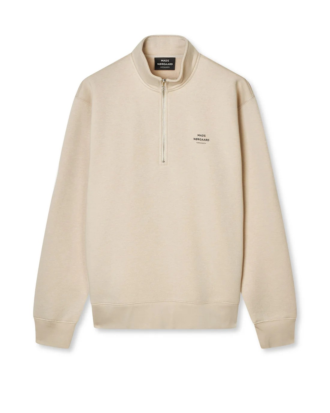 Standard Half Zip Logo Rainy Day - Mads Nørgaard