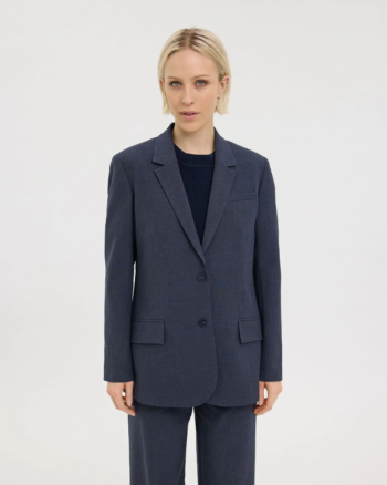 Hannah Blazer 285 Blue Grey Melange - Five Units