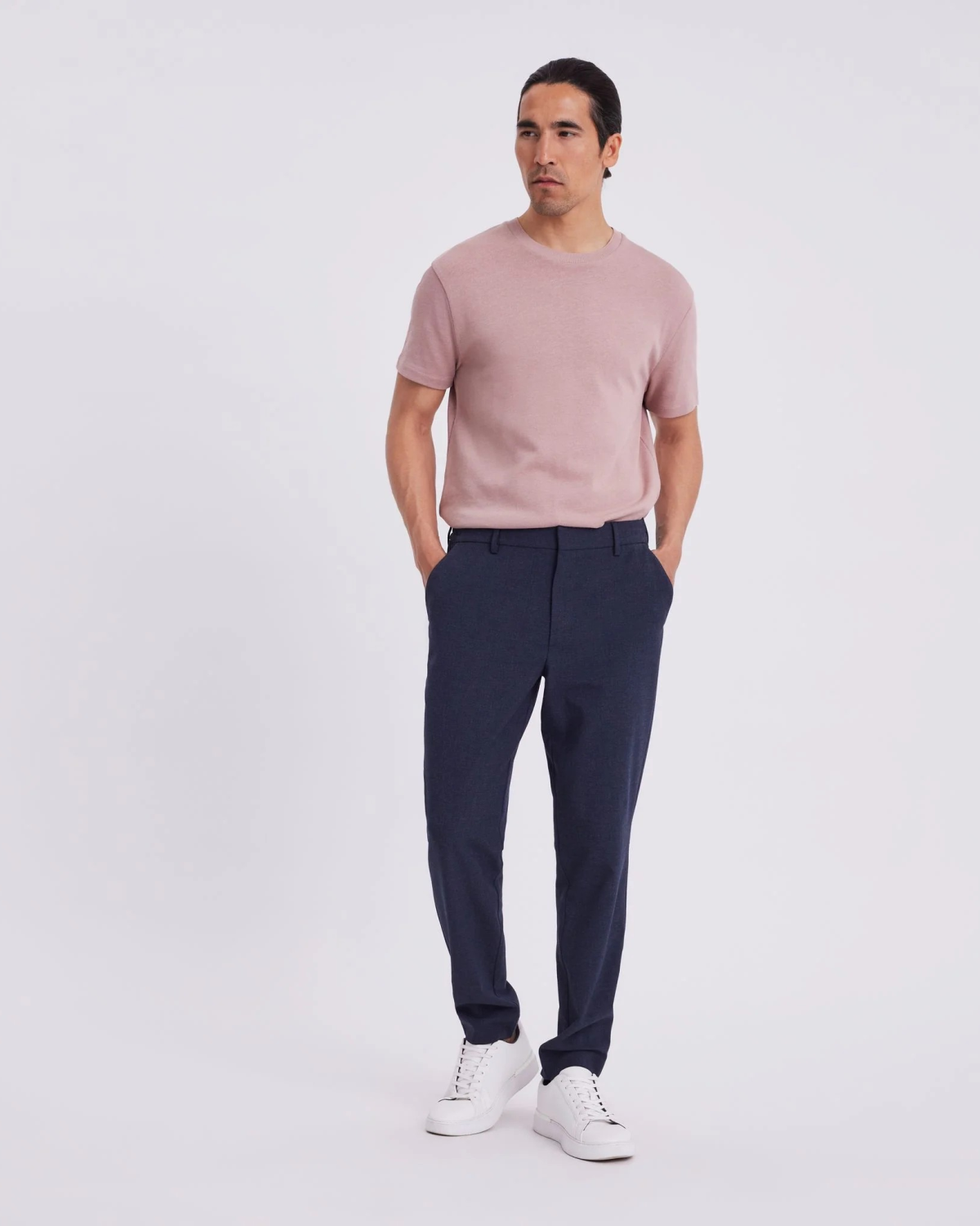 Theo 285 Blue Grey Melange - Plain Units