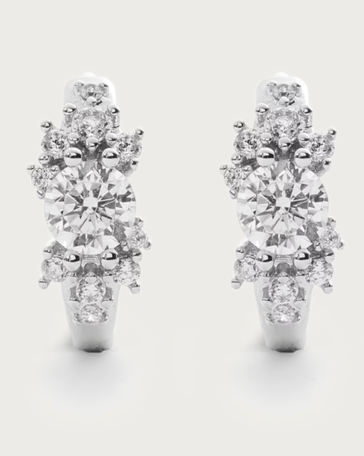 Always On Earrings Silver - Sparv