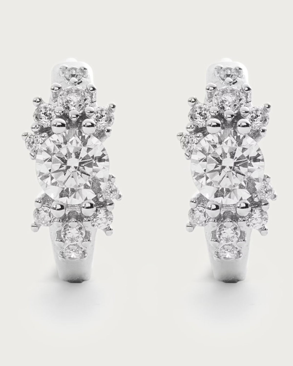 Always On Earrings Silver - Sparv