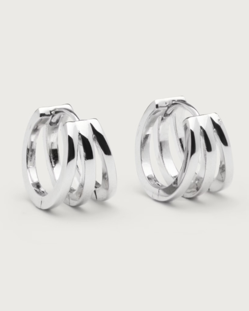 Soirée Earrings Silver - Sparv