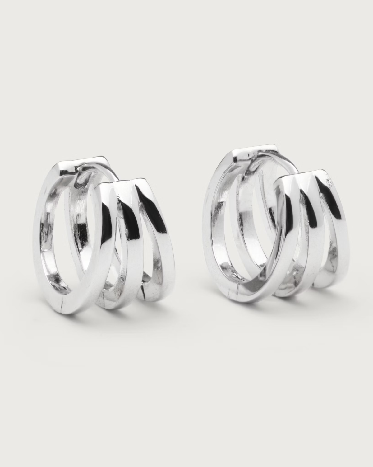 Soirée Earrings Silver - Sparv