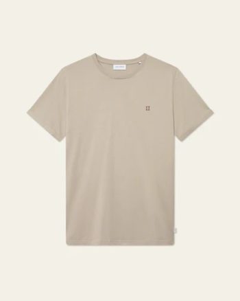 Nørregaard Contrast T-Shirt Dark Sand - Les Deux