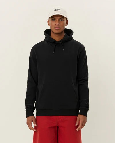 Nørregaard Tonal Hoodie Black - Les Deux