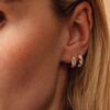 Weekend Earrings Gold - Sparv