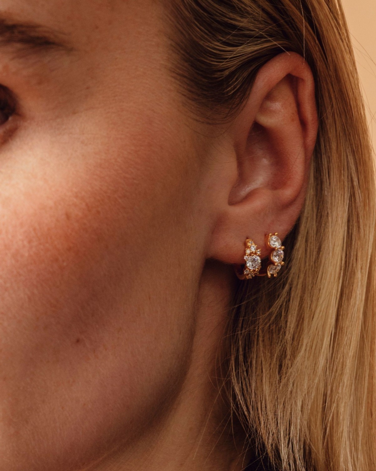 Weekend Earrings Gold - Sparv