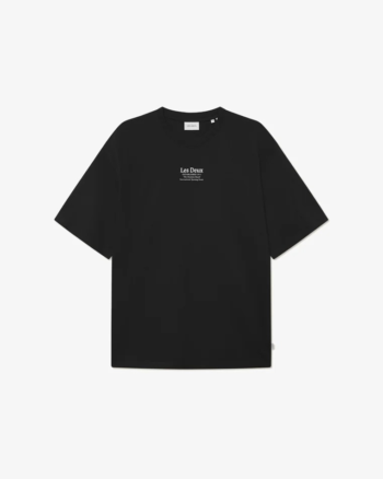 Established T-Shirt Black - Les Deux