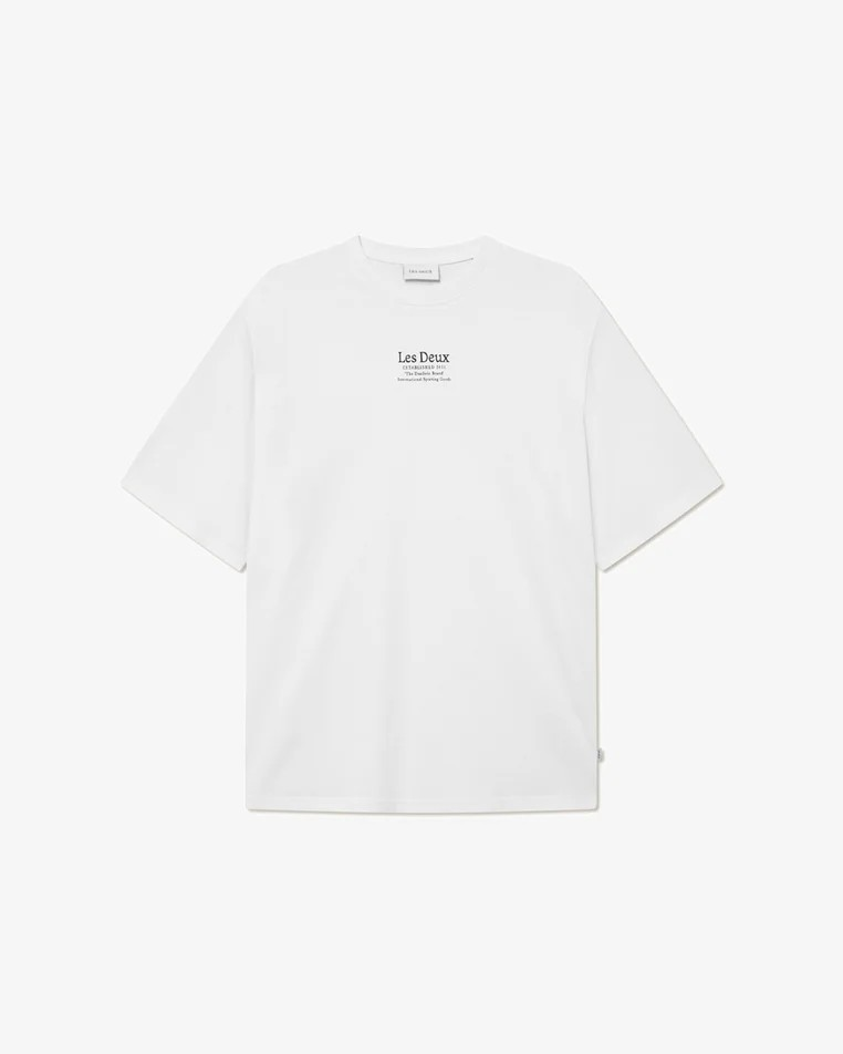Established T-Shirt White  - Les Deux