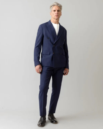 Hugh Dynamic Luxe Pant Navy - Mos Mosh