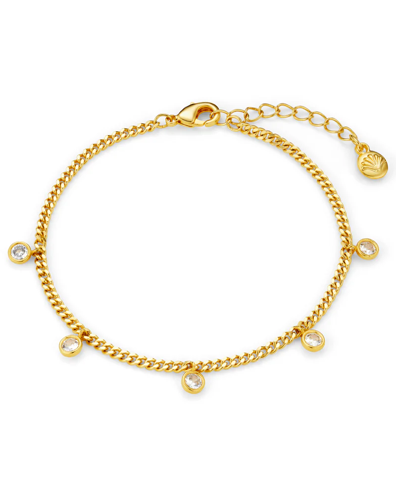 Multi Crystal Bracelet - Orelia
