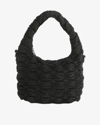 Twist Twill Quilt Black - Hvisk