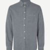 Saryan Shirt Light Grey Chambray - Samsøe Samsøe