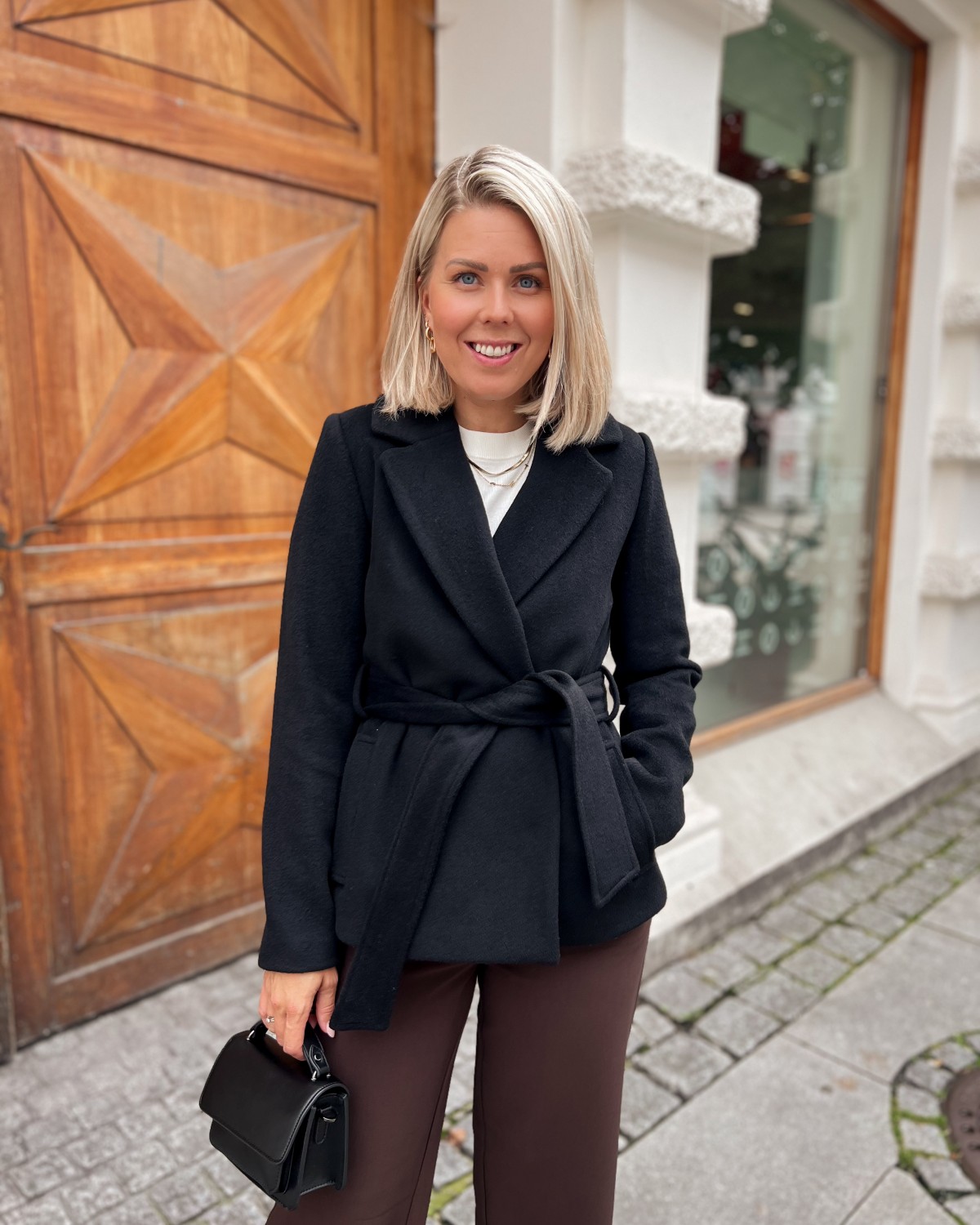 Tanni Short Coat Black - Mbym