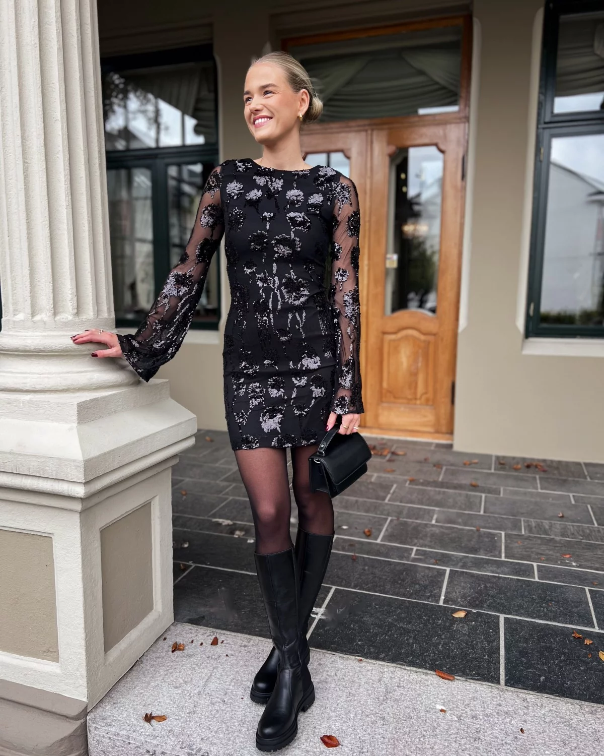 Aubrey Dress Black - Urban Pioneers