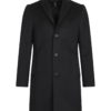 Miles Wool Coat Black - Urban Pioneers