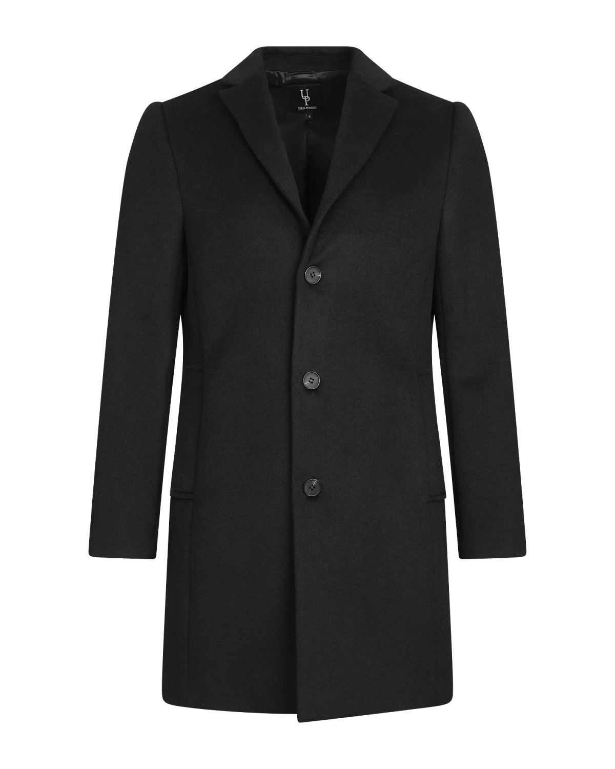 Miles Wool Coat Black - Urban Pioneers