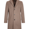 Miles Wool Coat Dark Sand - Urban Pioneers