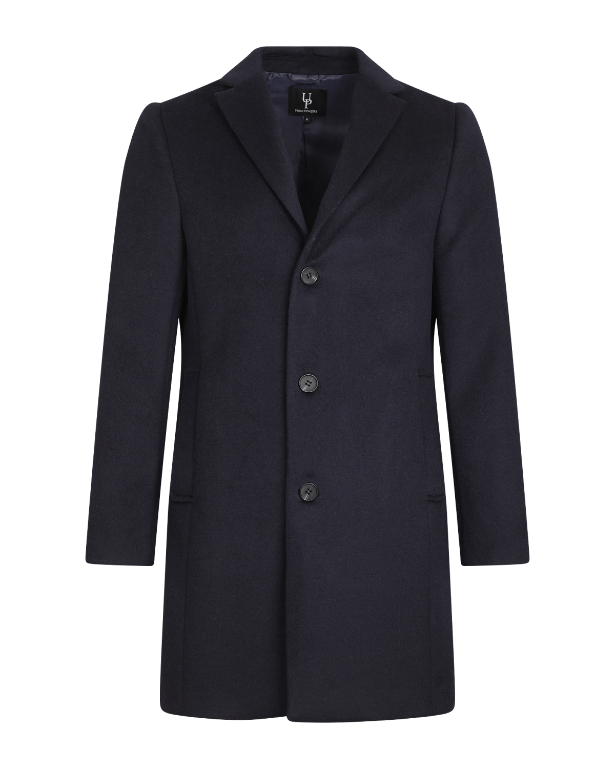 Miles Wool Coat Dark Navy - Urban Pioneers