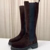 Crosta Suede Boots Coffee - KMB