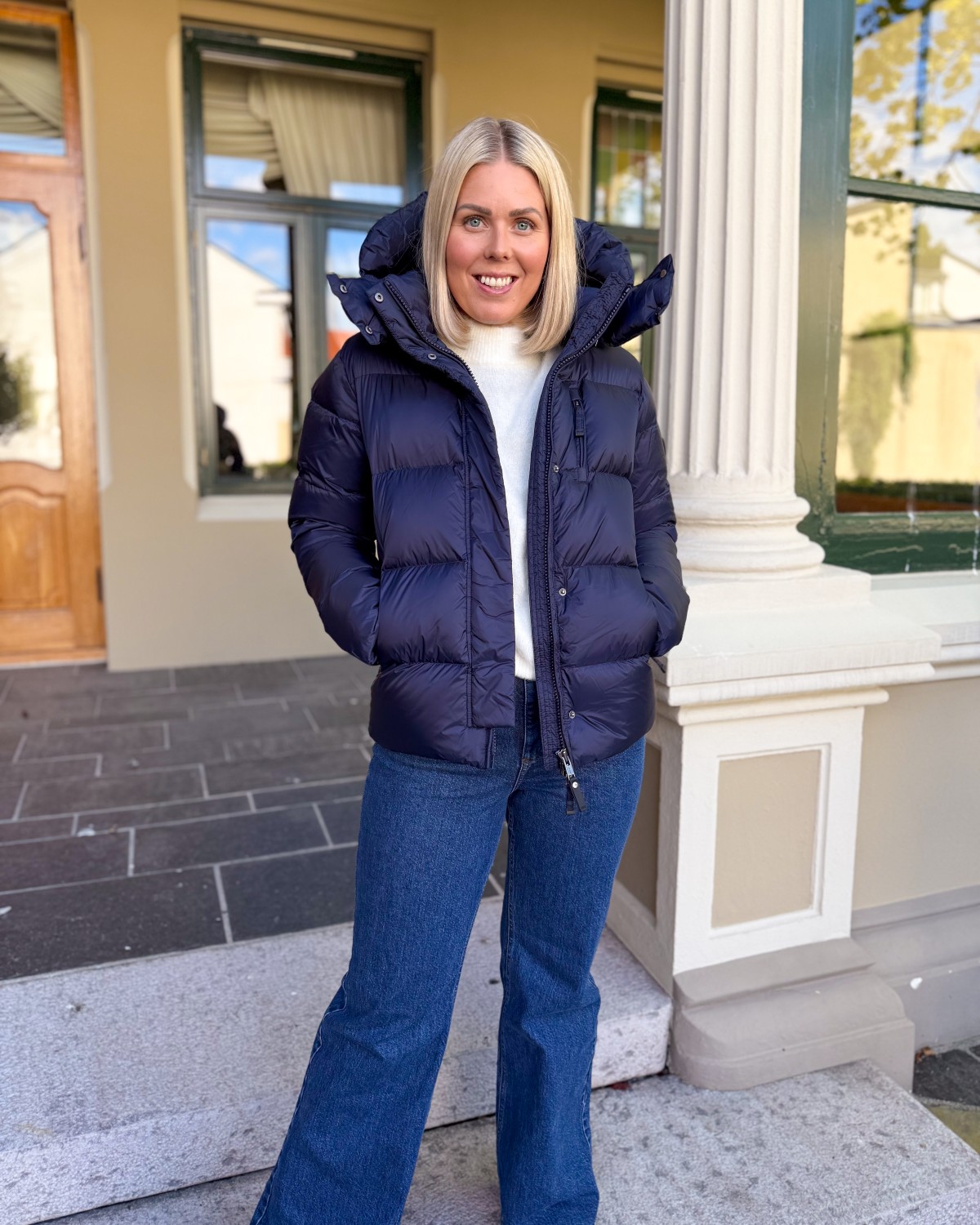 Stella Jacket Navy - Cedrico