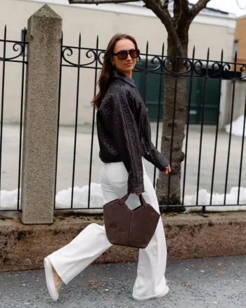 Maya Suede Truffle - Jim Rickey