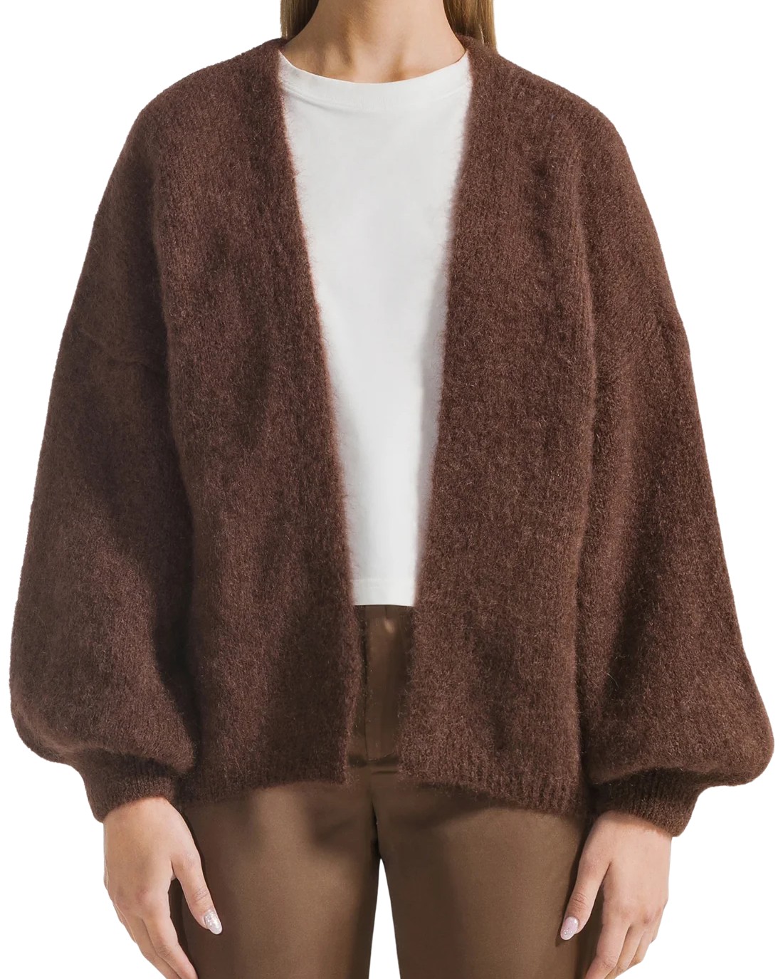 Lee Short Cardigan Cocoa - American Dreams