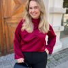 Cira Blouse Burgundy - Urban Pioneers