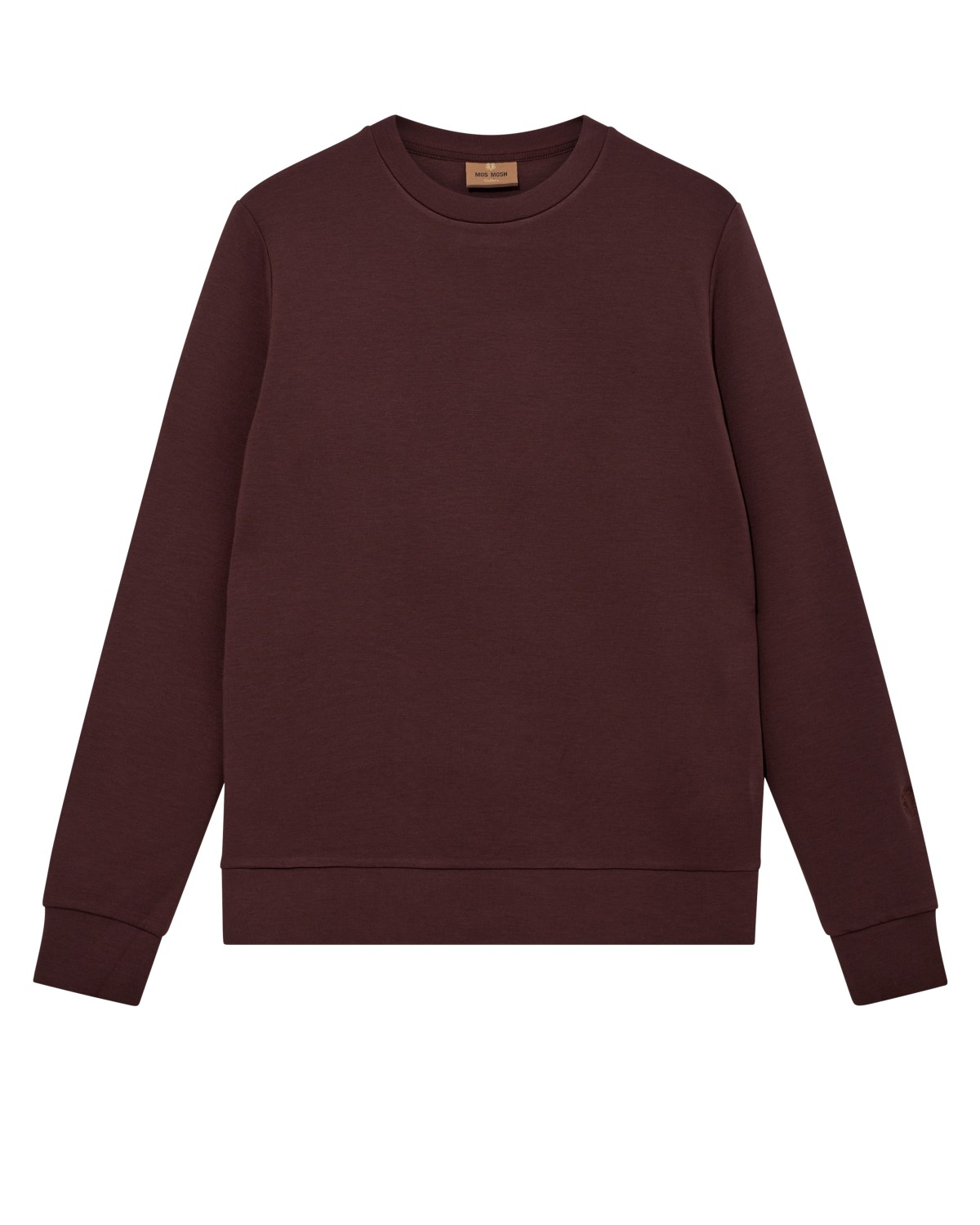 Abel Crew Neck Bitter Chocolate - Mos Mosh