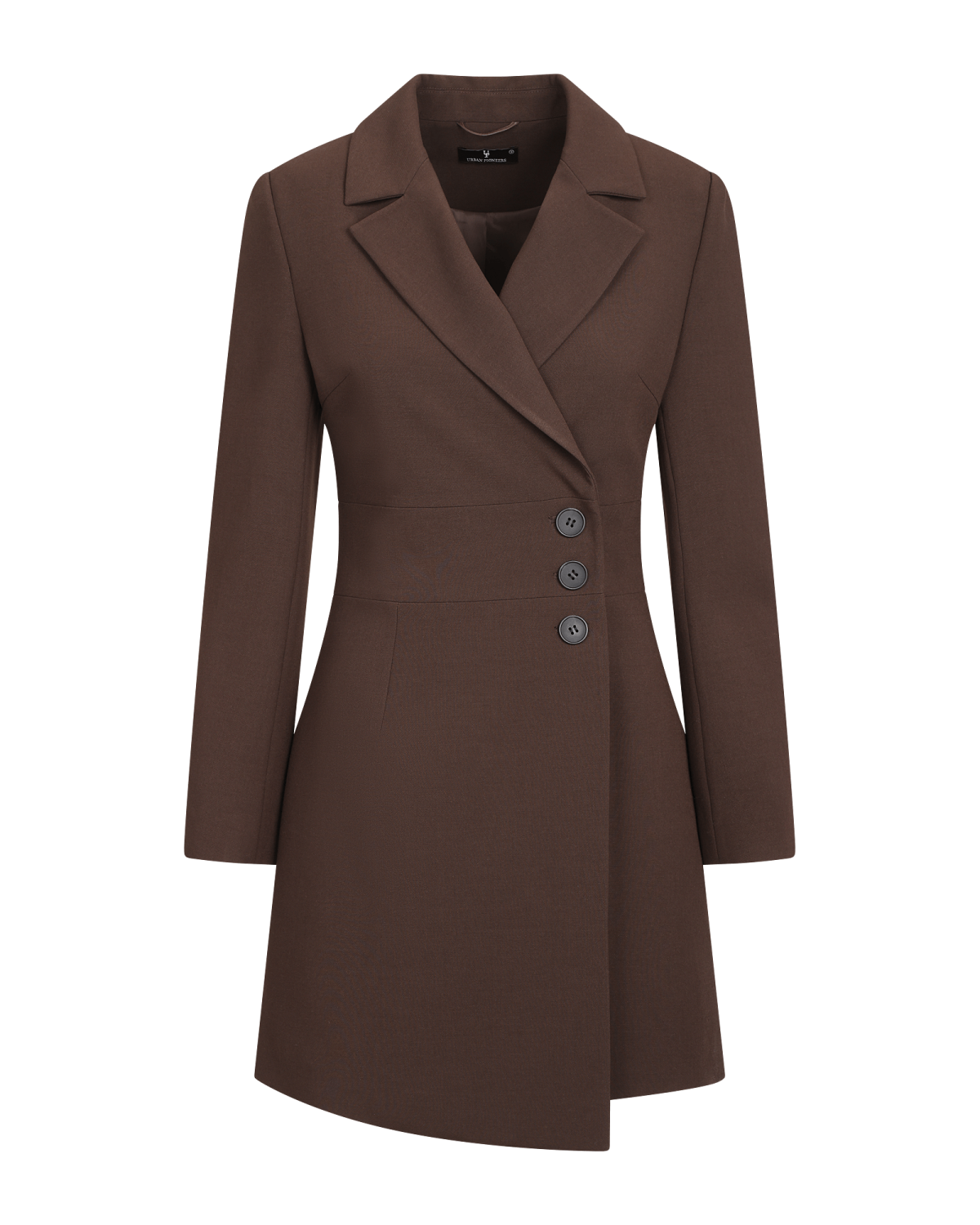 Exa Dress Black Coffee - Urban Pioneers