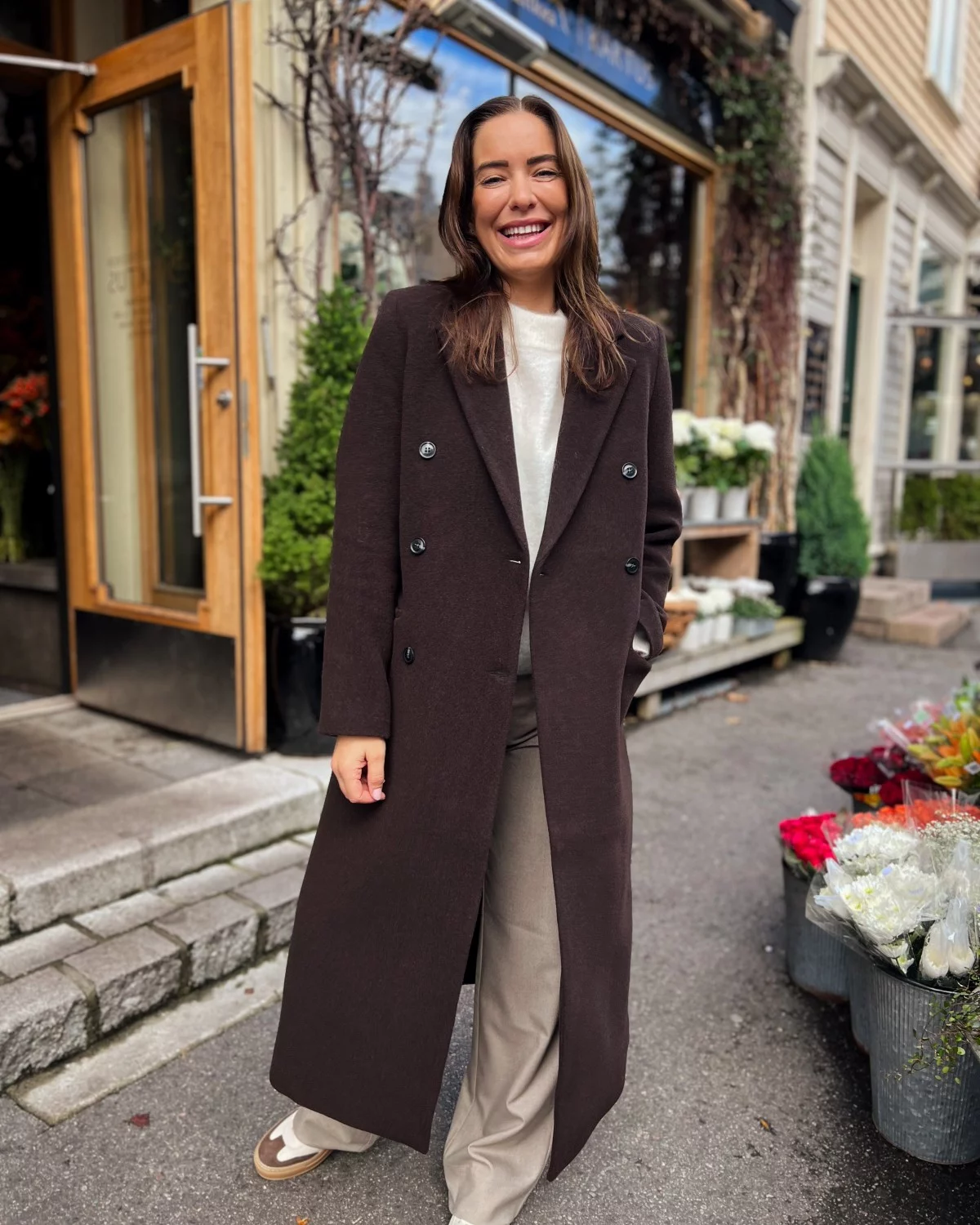 Falcon Coat Mole - Samsøe Samsøe