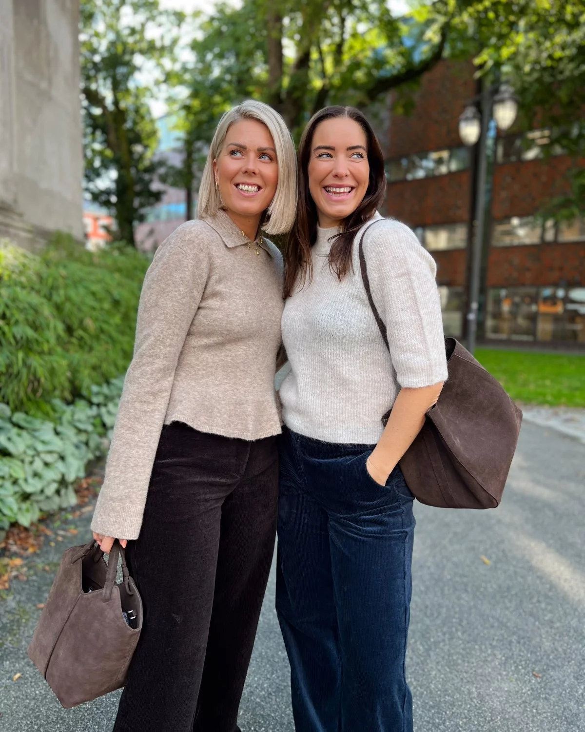 Clara Crew Knit Oat Melange - MbyM