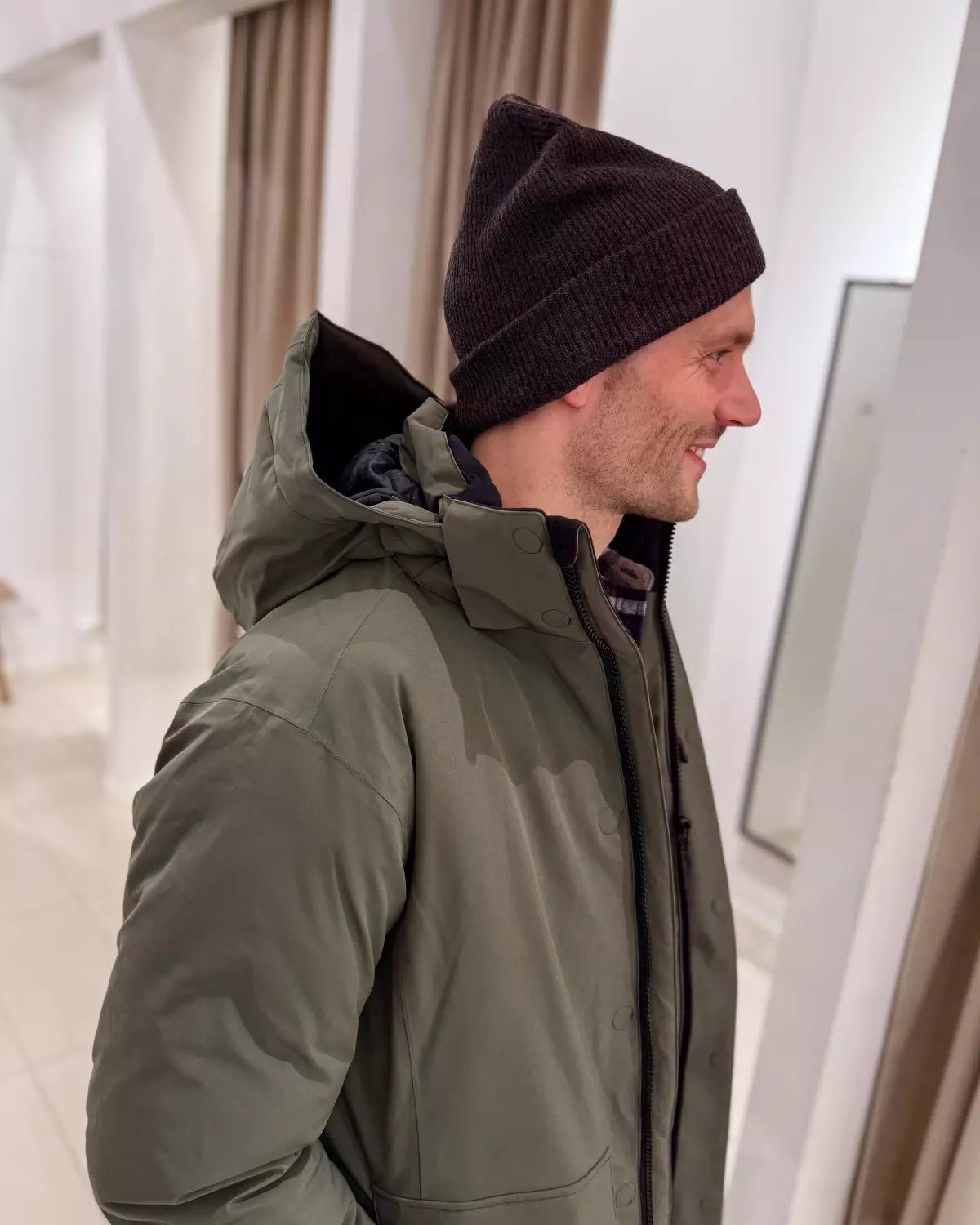 Emilio Beanie Chocolate Chip - Urban Pioneers