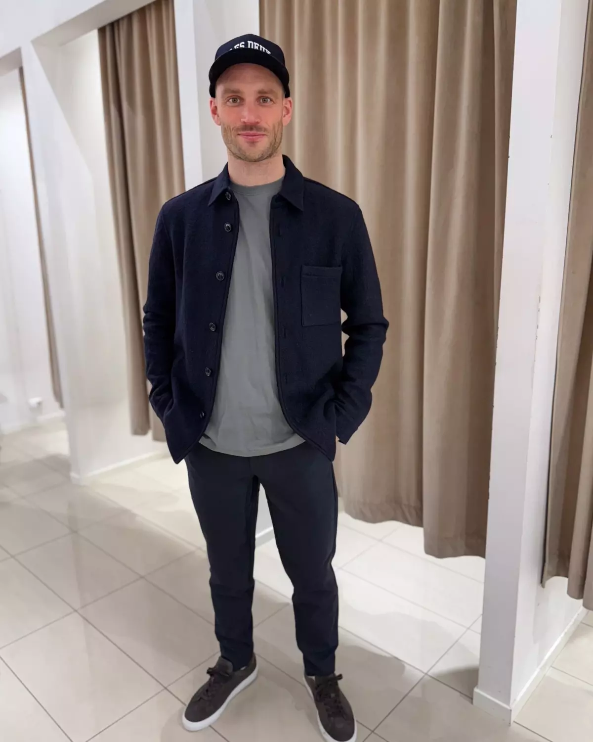 Lavo Overshirt Dark Navy - Urban Pioneers