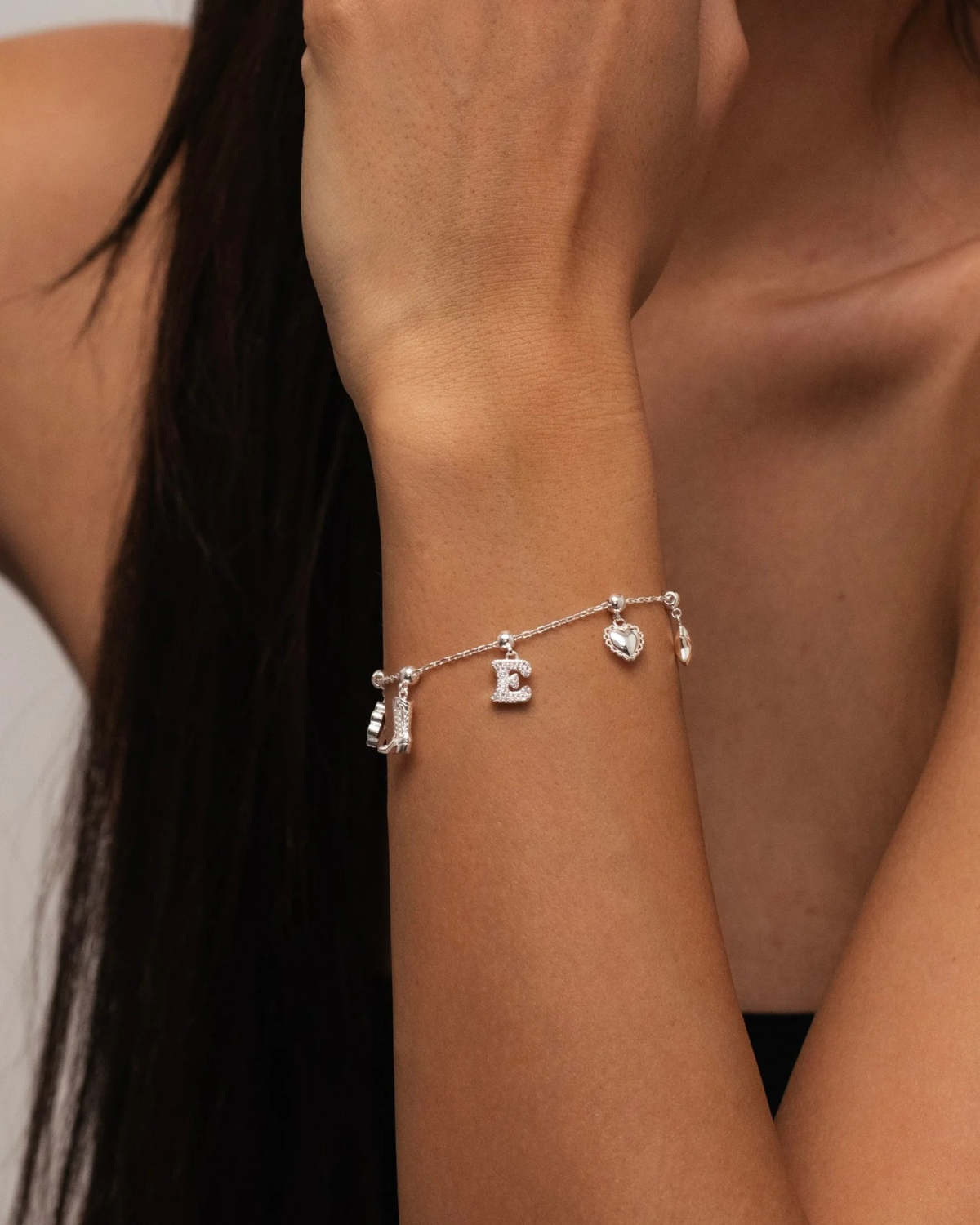 Charm Bracelet Silver - Who Is She