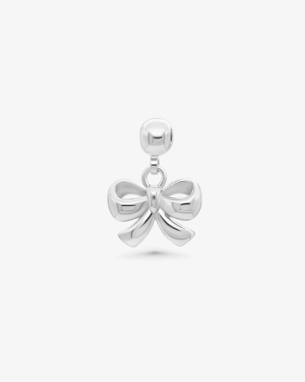 Bow Charm Silver - Who Is She