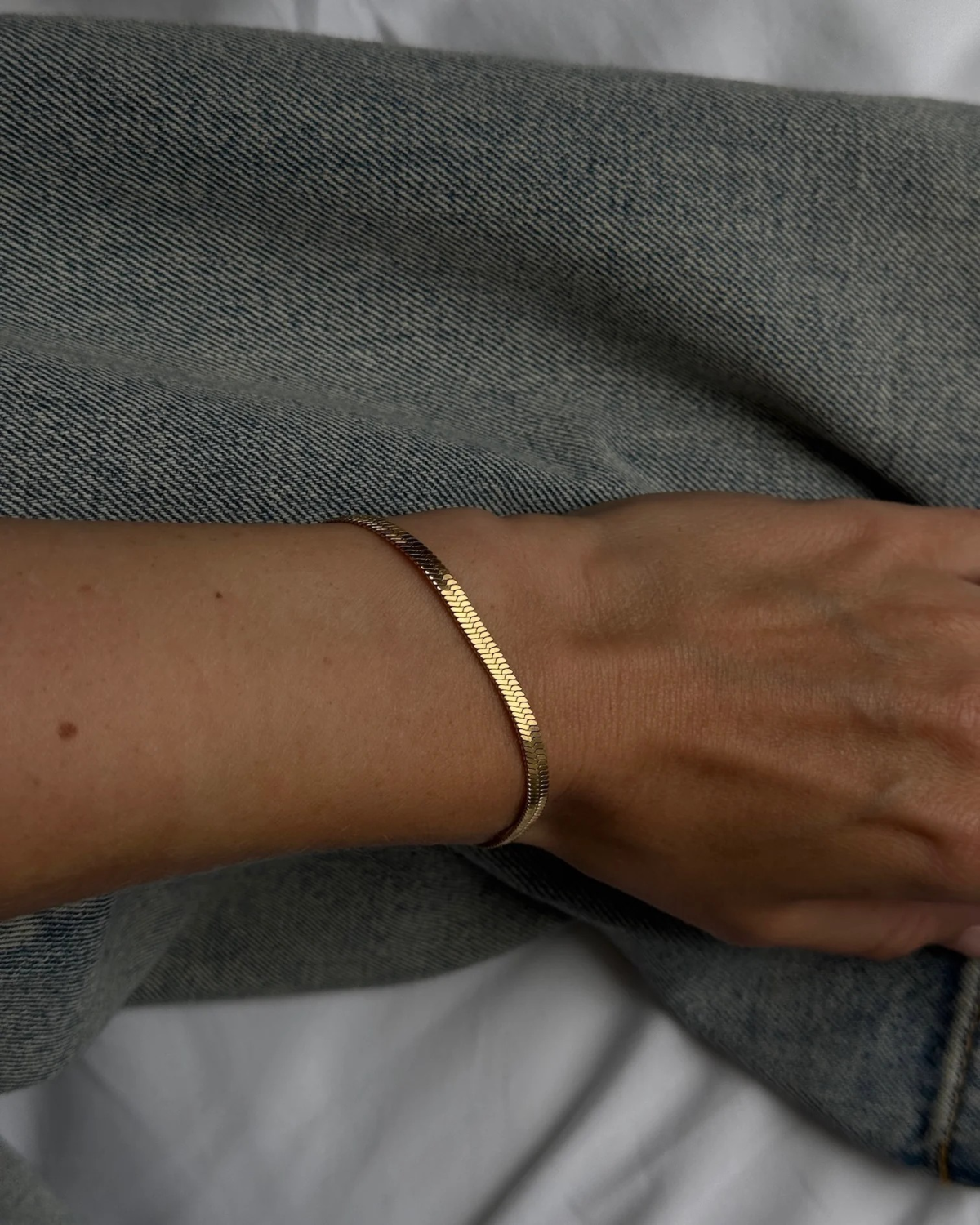 Bone Bracelet Gold - Who Is She