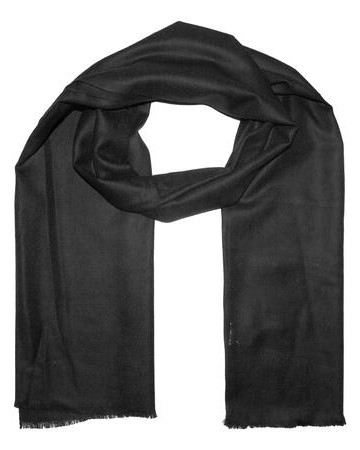 Skjerf Ull Sort - Intex