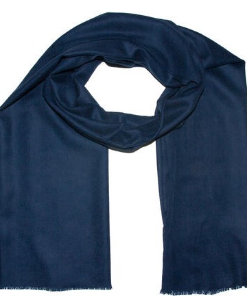 Skjerf Ull Navy - Intex