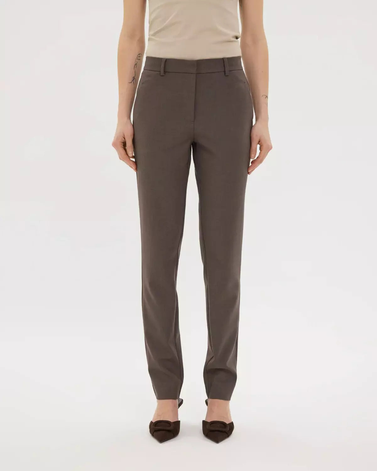 Kylie Ankle 826 Mud Brown Melange - Five Units