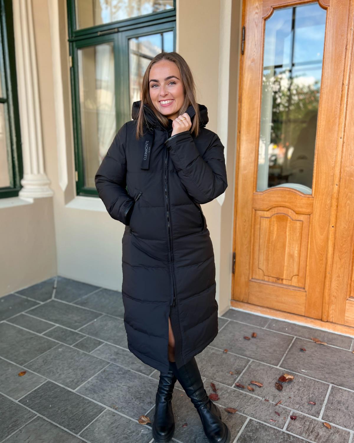 Cully Parka Long Black - Clermonte