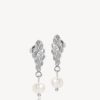 Freja Earrings Silver - Sistie 2ND